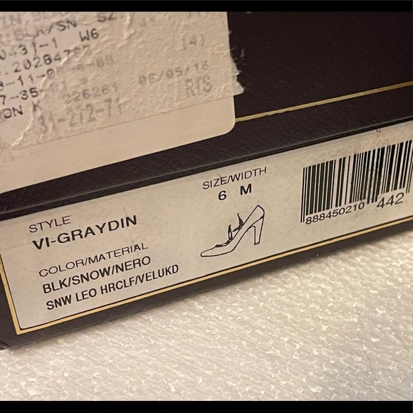 VINCE CAMUTO SIGNATURE COLLECTION LEOPARD HEELS SZ6 - Picture 8 of 8